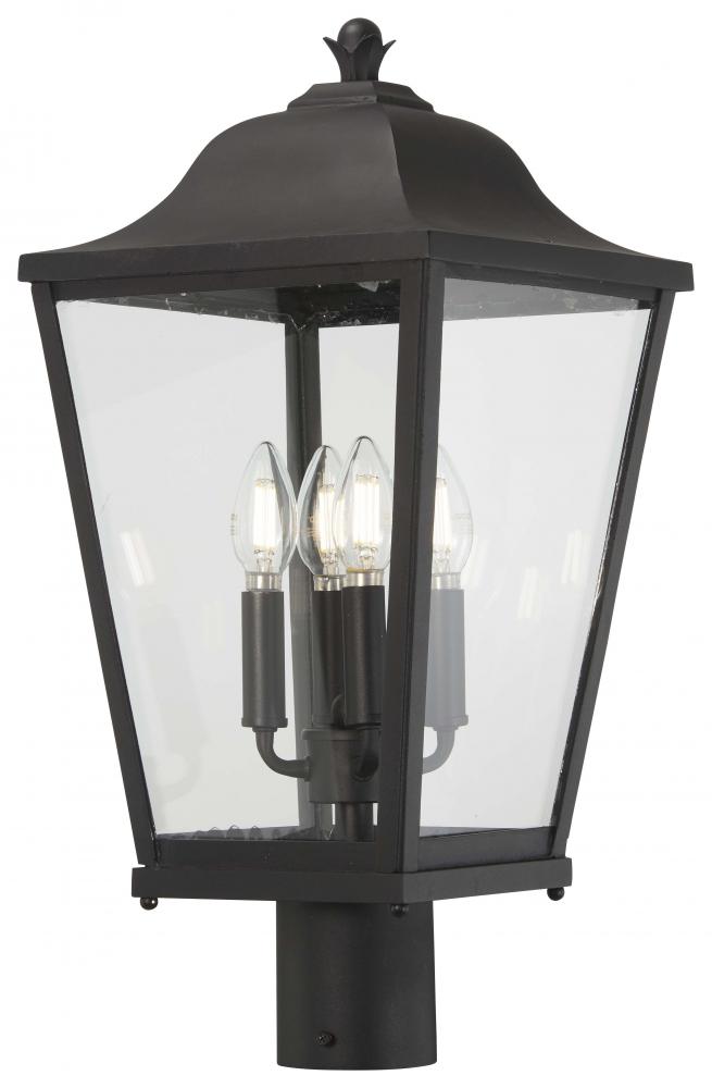 SAVANNAH - 4 LIGHT OUTDOOR POST MOUNT