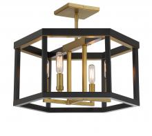Minka-Lavery 2114-726 - UNION ESTATES - 4 LIGHTS SEMI FLUSH