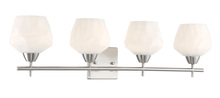 Minka-Lavery 3174-84 - CAMRIN - 4 LIGHT, BATH FIXTURE IN METAL