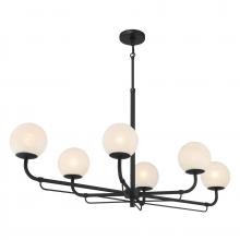 Minka-Lavery 3796-899 - Whitehall - 6 Light Island