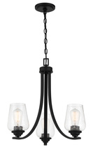 Minka-Lavery 4923-66A - SHYLOH - 3 LIGHT CHANDELIER FIXTURE