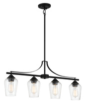 Minka-Lavery 4924-66A - SHYLOH - 4 LIGHT ISLAND FIXTURE