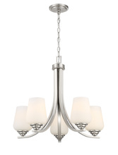 Minka-Lavery 4925-84 - SHYLOH - 5 LIGHT CHANDELIER FIXTURE