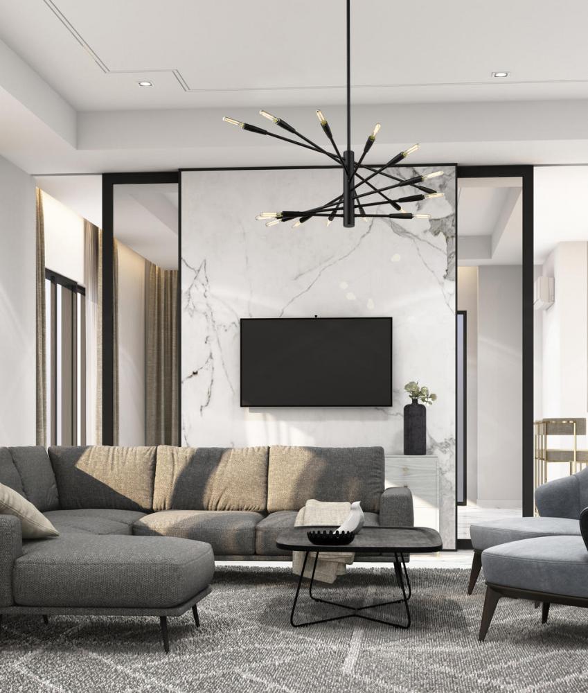 16 Light Chandelier