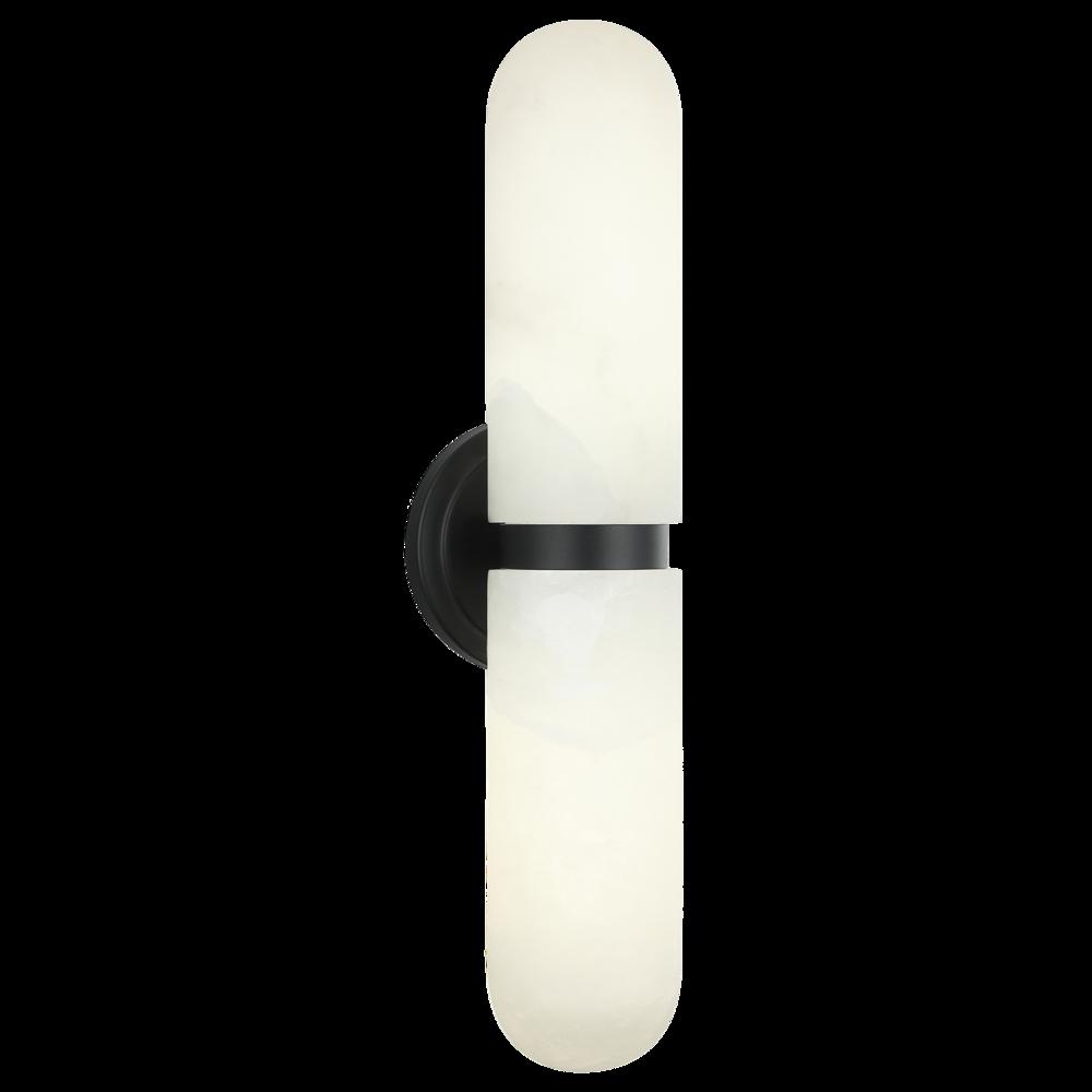 Capsula Matte Black Wall Sconce