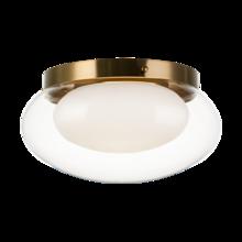 Matteo Lighting M15703AG - Caspian Aged Gold Brass Flush Mounts