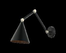 Matteo Lighting S16521MB - Pearson Matte Black Wall Sconce