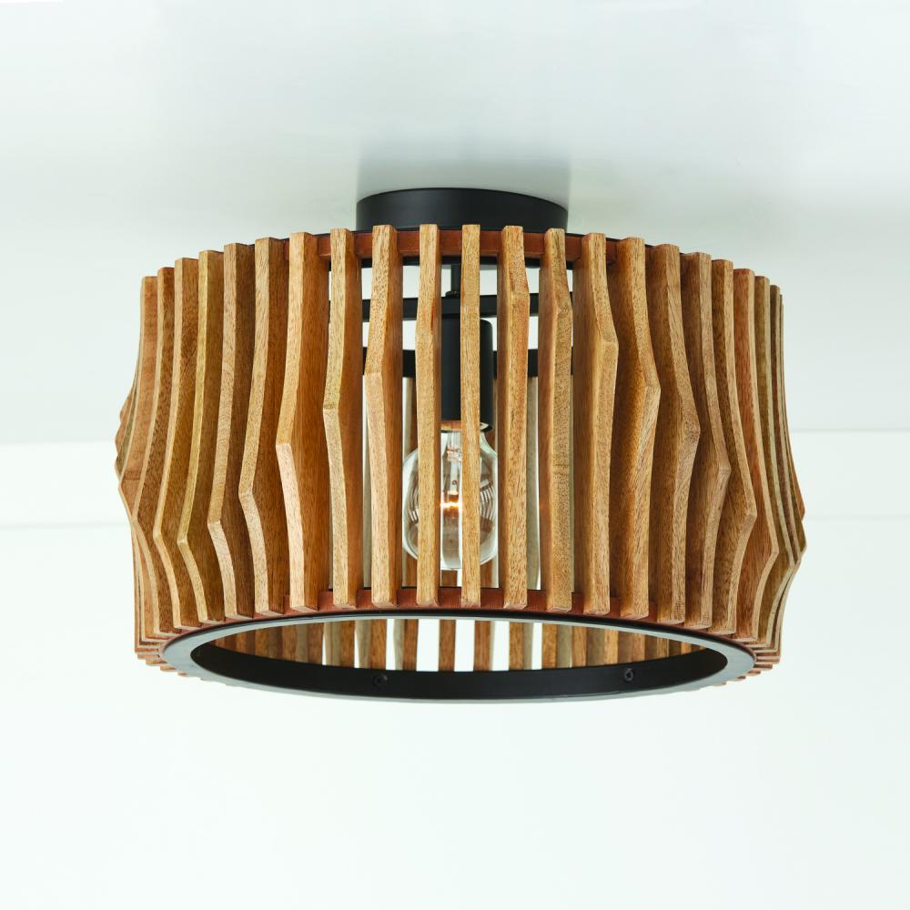 1-Light Semi-Flush