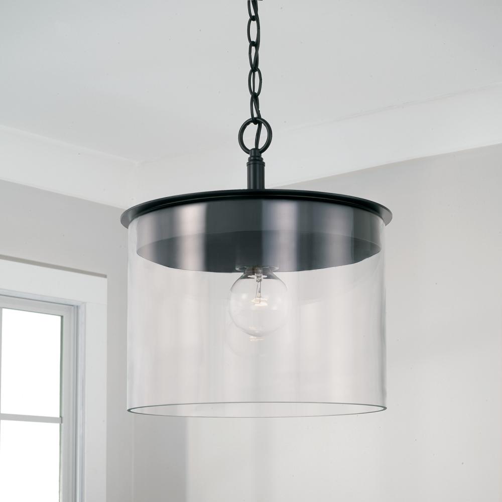 1 Light Semi-Flush