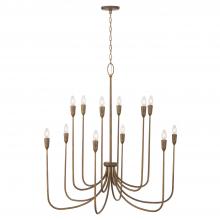 Capital 456801MZ - 12-Light Chandelier in Mystic Bronze