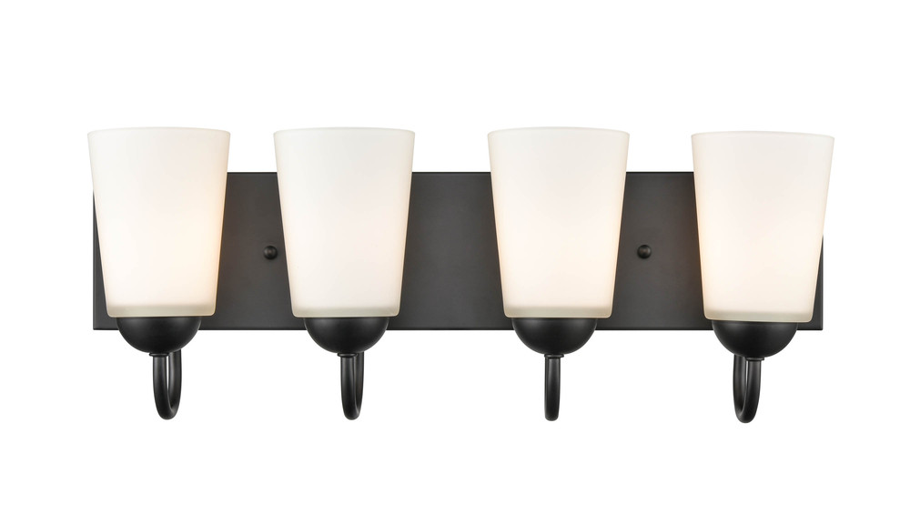 Ivey Lake 4-Light Vanity Matte Black