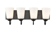 Millennium 9814-MB - Ivey Lake 4-Light Vanity Matte Black