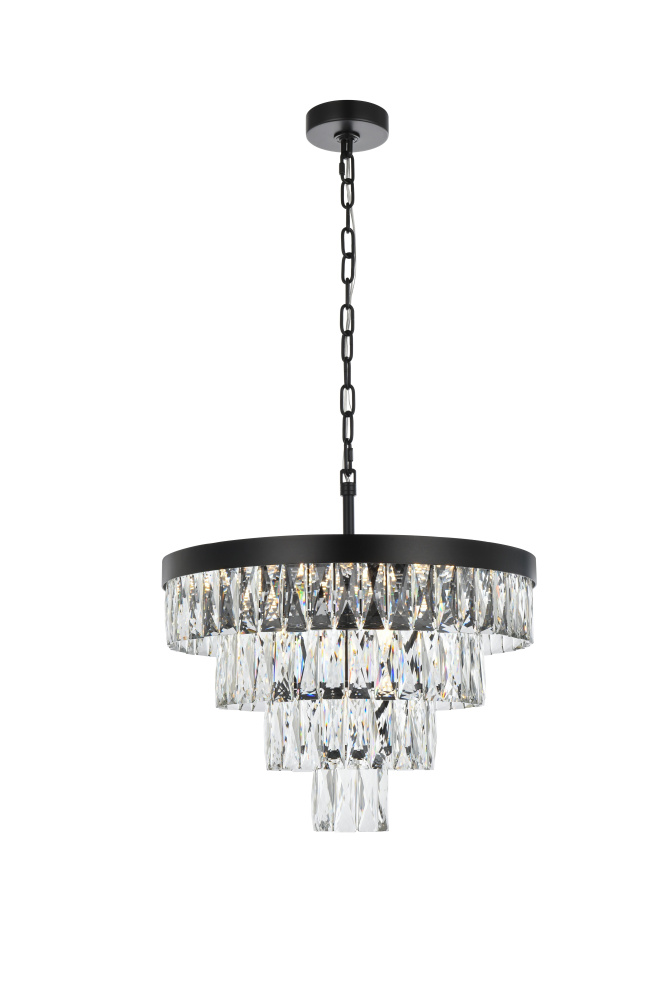 Pendant D20"H14"L10 Black