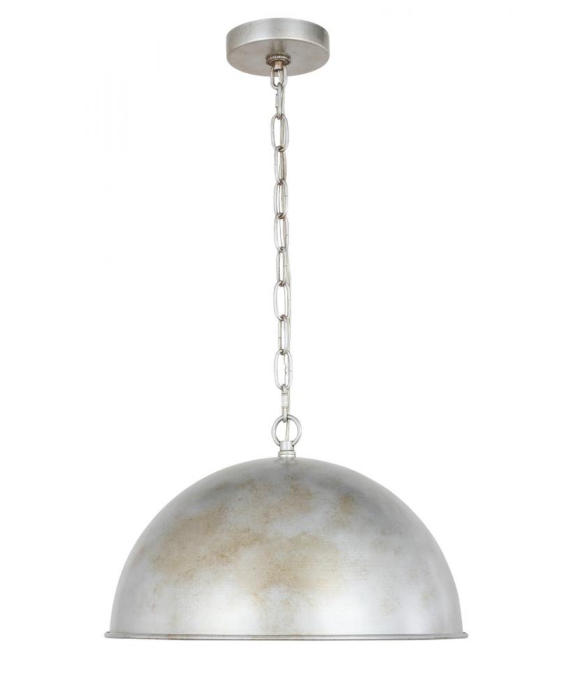 Marion Hang D15"H19"L1 Vintage Silver