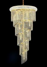Elegant V1801SR22G/RC - Spiral Hang No Neck D22"H48"L18 GD RC